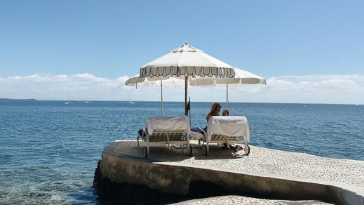 Cape Umbrellas Seen at Reid’s Palace: Elevating the Atlantic Experience
